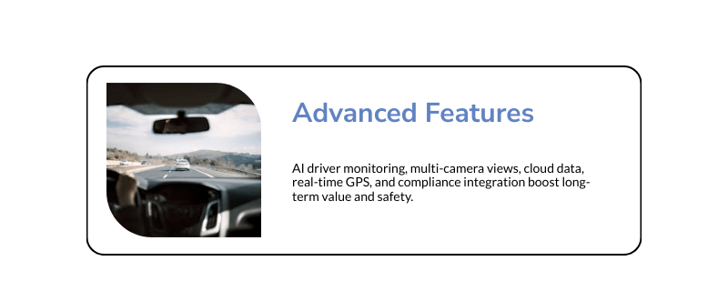 advanced features for dashcams