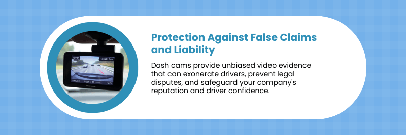 dashcam liability protection