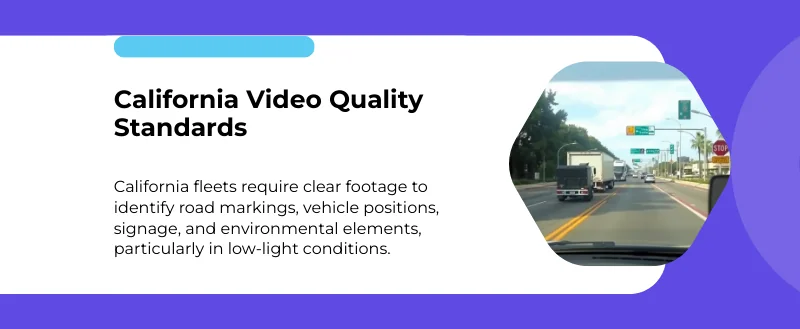 Commercial Dash Cams in California: Requirements, Standards, and Choosing the Right System 2 california dashcam standards