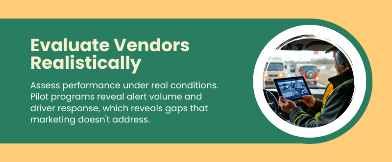 fleet dashcam vendor