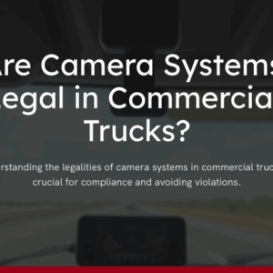 Are Camera Systems Legal in Commercial Trucks?