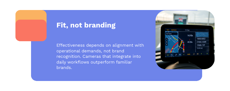 dash camera fit inside truck