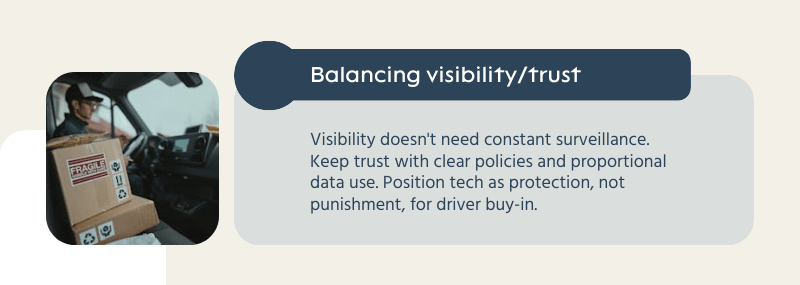 fleet technology monitoring employees