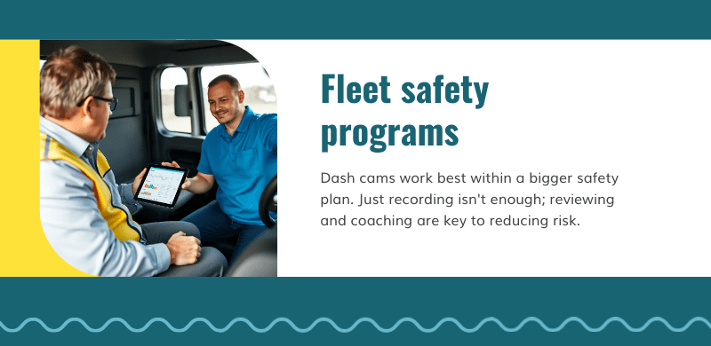 Dash Cams for Accident Liability Reduction 1 dashcam fleet safety program