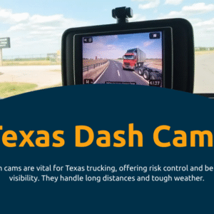 Dash Cams for Texas Trucking Companies: Compliance, Safety, ROI