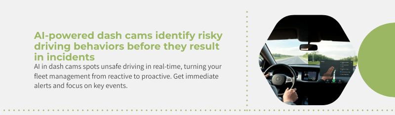 ai powered dashcam in truck