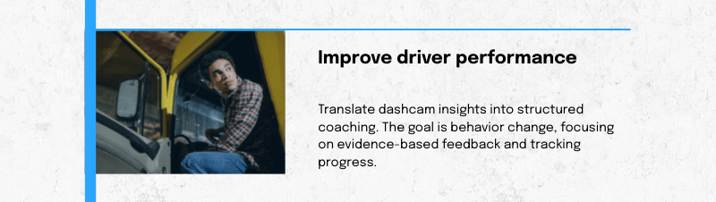 Fleet Dashcams: Essential How-To Guide for Fleets 3 dashcam improving driver performance