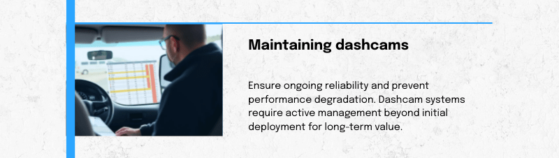 Fleet Dashcams: Essential How-To Guide for Fleets 4 how to maintain fleet dashcam