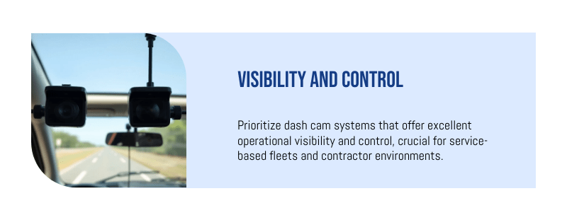 dashcam visbility control