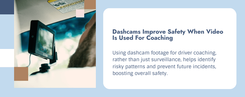 Commercial dashcam footage used for liability protection — showing how video evidence resolves disputed accident claims for fleet operators