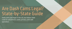 dashcam state by state legality
