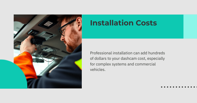 Dashcam Installation Cost Ranges